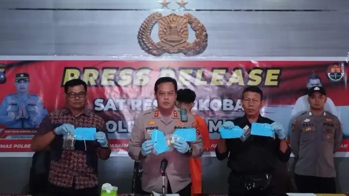 Satuan Reserse Narkoba Polres Pasaman Tangkap Pemilik Narkoba Jenis Ganja Kering